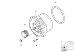 12317507743 - : Pulley Alternator for BMW Image