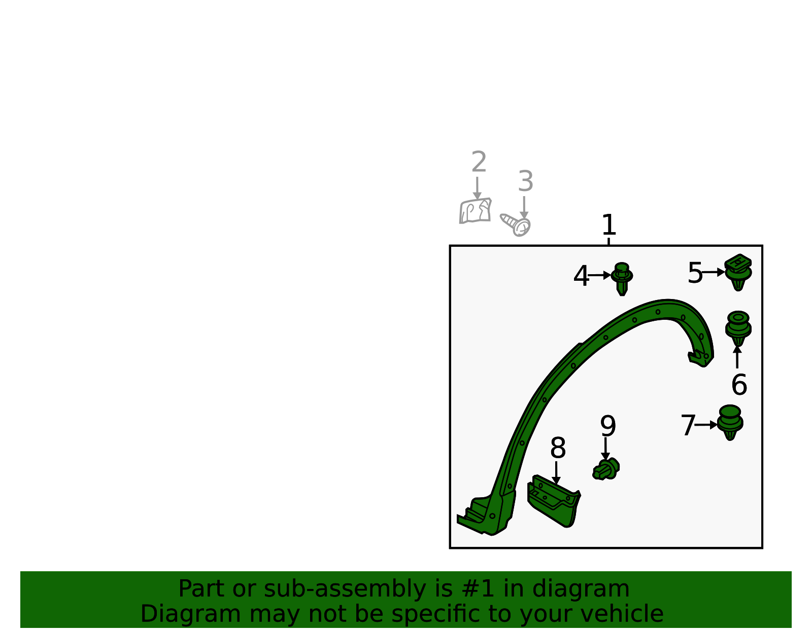 KD53-51-W60C-8N - Wheel Opening Molding - 2013-2016 Mazda CX-5