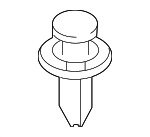 L33X13209 - Body: Wheel Opening Molding Retainer Clip for Mazda: 3, 5, 6, CX-3, CX-5, CX-7, CX-9 Image