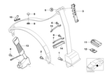 72119119539 - : Lower Belt With Left Belt Tensioner for BMW Image