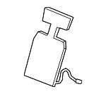 81124TRTA01 - Body: Seat Back Heater for Honda: Clarity Image