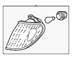 8161060220 - Electrical: Park/Marker Lamp for Lexus: LX470 Image