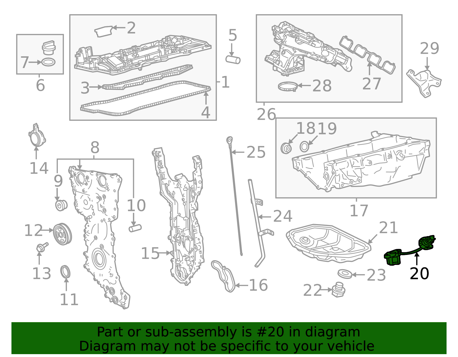 2018-2026 Toyota Oil Level Sensor 89491-33052 | Frontier Toyota
