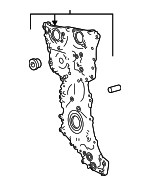 11320F0051 - : Timing Cover for Toyota Image