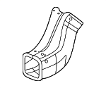 83425TJBA00 - Body: Upper Duct for Acura: RDX Image