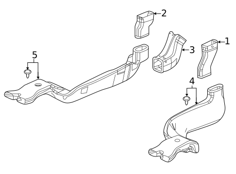 Ducts for 2024 Acura RDX #0