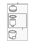AJ812351 - : Filter Assembly for Jaguar: F-Pace, F-Type, XE, XF, XFR, XFR-S, XJ, XJR, XJR575, XK, XKR, XKR-S Image