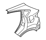 4646T7WA80ZZ - Body: Quarter Panel for Honda: HR-V Image