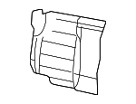 5MH60DX9AB - Body: Seat Back Cover for Jeep: Wrangler, Wrangler JK Image