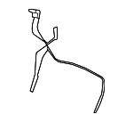 5NT39DX9AB - Body: Release Cable for Jeep: Wrangler, Wrangler JK Image