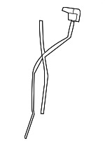 68194859AA - Body: Release Cable for Jeep: Wrangler, Wrangler JK Image