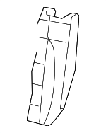 68194857AA - Body: Seat Back Pad for Jeep: Wrangler, Wrangler JK Image