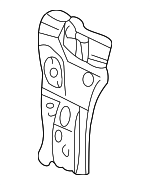 1J0802123C - Body: Inner Reinforced for Volkswagen: Golf, Jetta Image