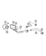 52122665AC - Fuel: Fuel Filler Tube for Dodge: Ram 2500 | Ram: 2500, 3500 Image