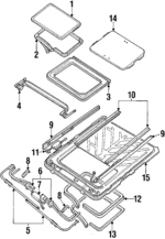 16604178 - Body: Cover for Oldsmobile: 98 | Pontiac: Bonneville Image