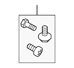 8P0898021 - Body: Hardware Kit for Audi: A3, A3 Quattro Image