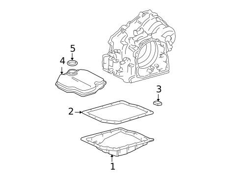 Automatic Transmission for 2007 Toyota Highlander #0