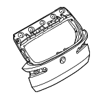 41625A745D1 - : Lift Gate for BMW: X3 Image