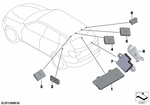 65209276067 - Audio, Navigation, Electronic Systems: Antenna Amplifier Diversity for BMW Image