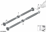 26107882970 - Prop Shaft: Hex Bolt for BMW Image