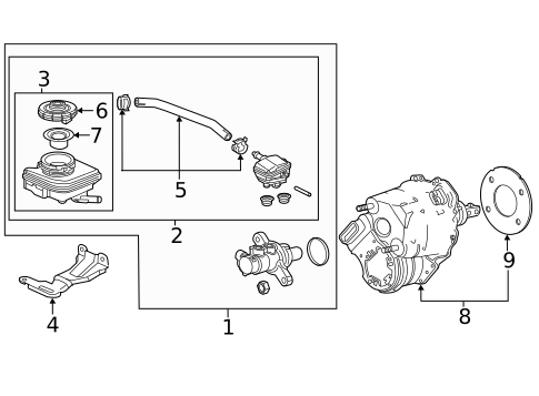 Hydraulic System for 2019 Acura RDX #0