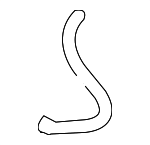 1637837020 - Cooling System: Reservoir Hose for Scion: xD Image