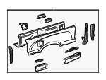 6550004340 - Body: Side Panel for Toyota Image