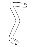 45162FN00A - : Engine Coolant Reservoir Hose for Subaru: Crosstrek Image