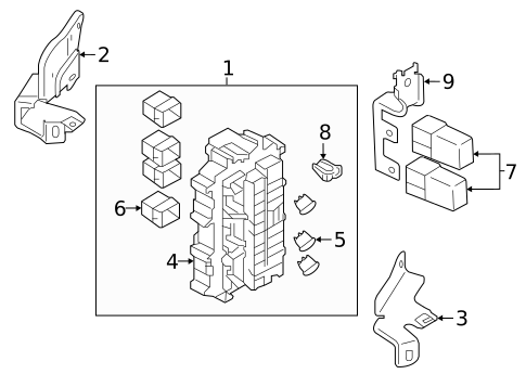 Blower Motor & Fan for 2019 INFINITI Q70 #1