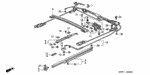 90110SM4003 - Interior/Bumper: SCREW, PAN (5X6) (STAY COVER) for Acura Image