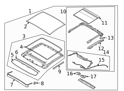 Sunroof for 2024 Hyundai Ioniq 6 #0