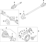 PC3Z3219B - : Axle Assembly for Ford: F-450 Super Duty, F-550 Super Duty Image