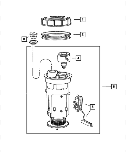Fuel Pump and Sending Unit for 2003 Dodge Durango #0