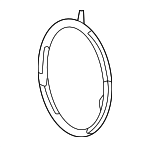 2227170070 - Cooling System: Inter-cooler Seal for Toyota Image