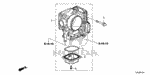 164005R7A01 - : Throttle Body, Electronic Control (GMG1C) for Honda Image