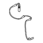 34526771700 - Brakes: Speed Sensor for BMW: 525i, 525xi, 528i, 528i xDrive, 528xi, 530i, 530xi, 535i, 535i xDrive, 535xi, 550i, M5 Image