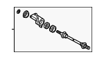 GA3925700A - Front Drive Axle: Half-Shaft for Mazda: 6 Image