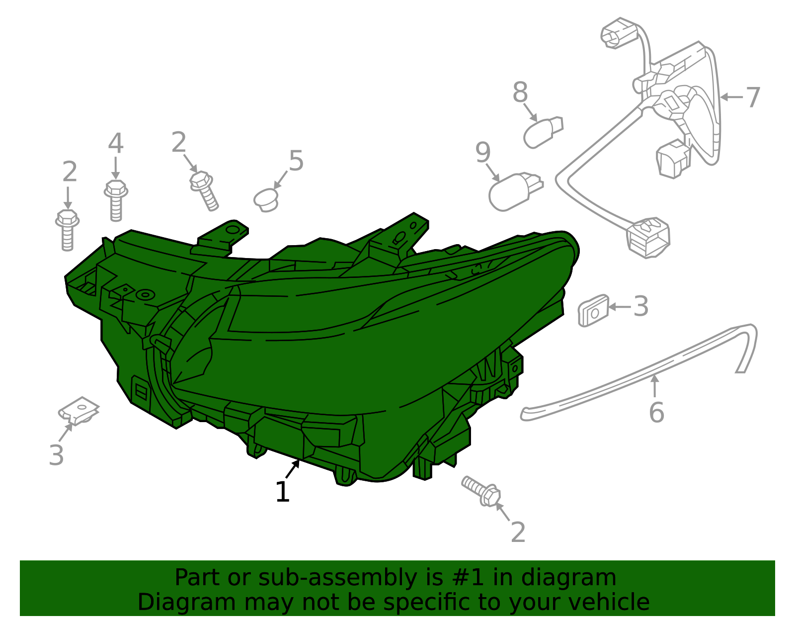 TM52-51-0K0D - Composite Headlamp - 2016-2023 Mazda CX-9 | Mazda Swag