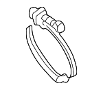 4525342010 - Steering: Steering Coupling Boot Clamp for Toyota: RAV4 Image