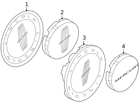 Covers & Trim for 2010 Lincoln MKX #0