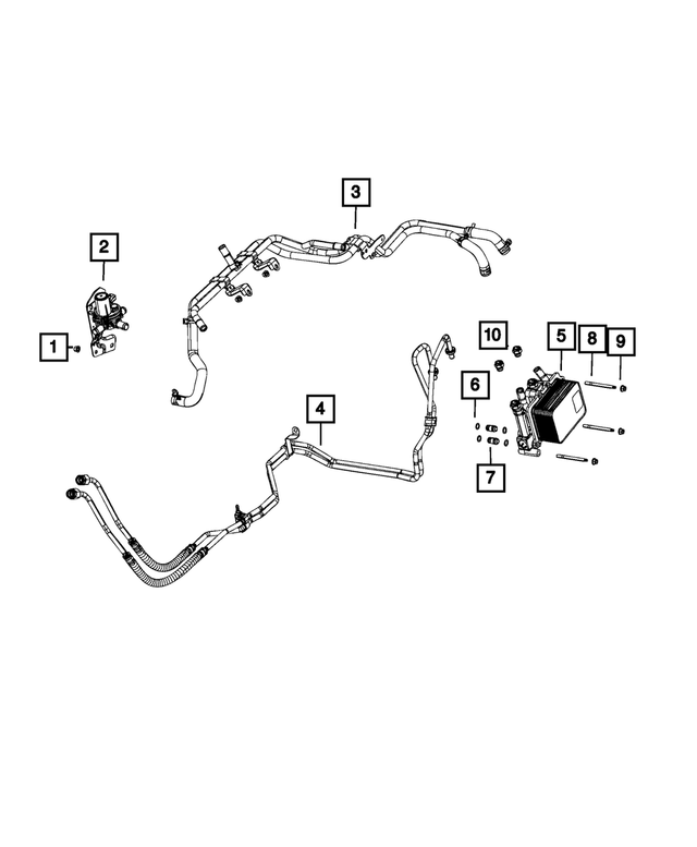 68489743AA - Cooling: Quick Type Connector for Mopar Image