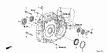 211015T0000 - Transmission - Automatic: PLATE C, PULLEY BEARING for Honda Image