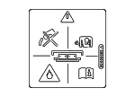 5Q0010001A - Body: Caution Label for Porsche Image