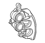 1674219000 - Brakes: Caliper for Mercedes-Benz Image