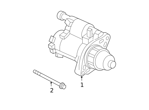 Starter for 2008 Acura TSX #0