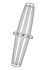 DA5Z5442528AA - Body: Ornament for Lincoln: MKS Image