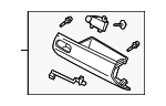 EG2264030G02 - : Glove Box Assembly for Mazda: CX-7 Image