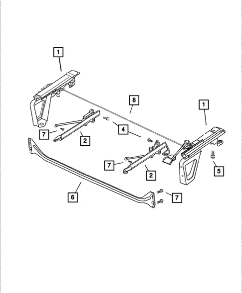 Adjusters, Covers, Shields, and Risers for 2001 Dodge Ram 2500 #3