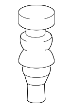 176180C010 - Emission System: Air Pump Insulator for Toyota: Tacoma, Tundra Image