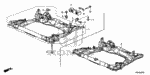 90166SAA000 - Body/Air Conditioning: BOLT-WASHER (10X25) for Honda Image